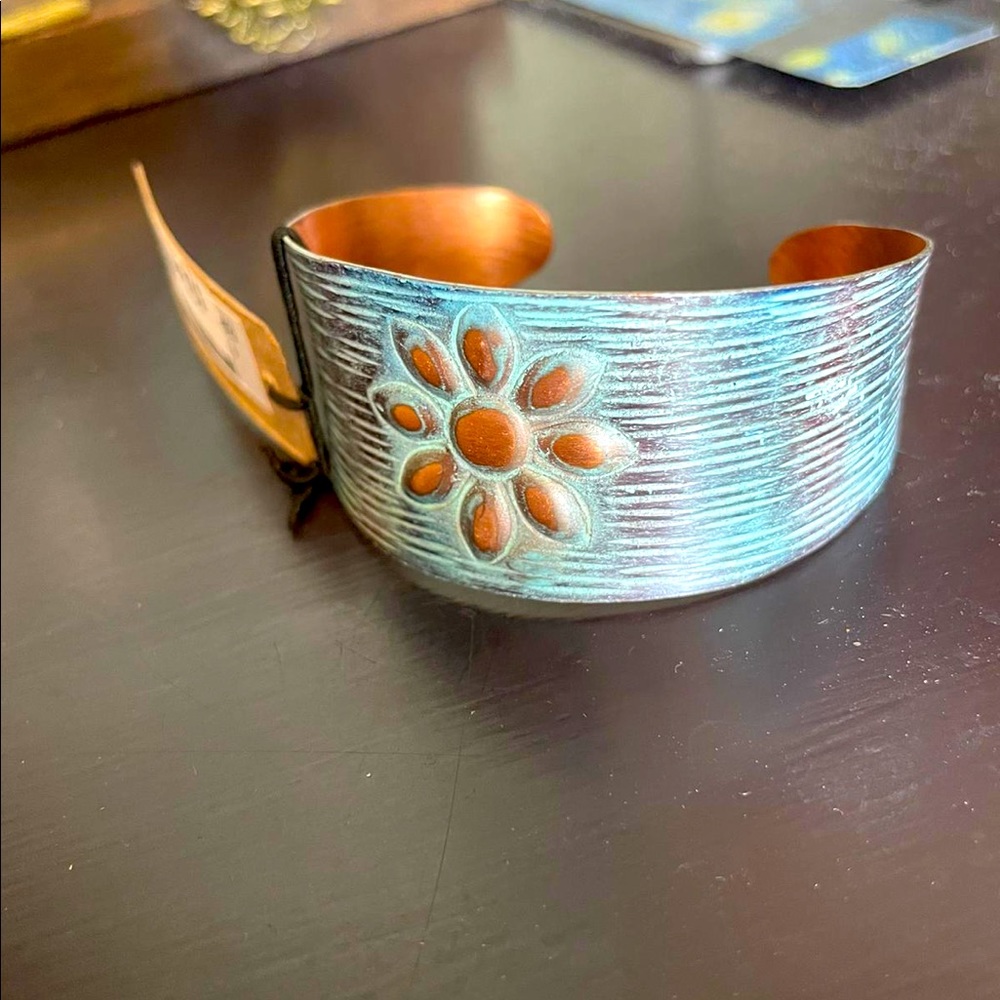 Beautiful copper bracelet